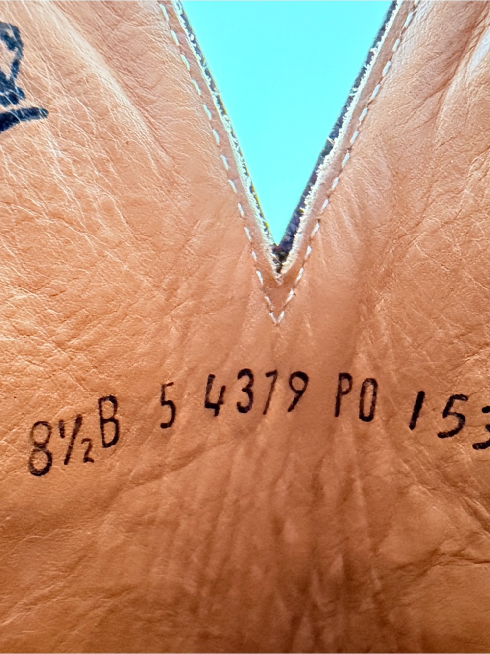 Ferrini Lizard Snip Toe Cowboy Boots Leather Brown Rodeo Boho 8.5 B - Picture 10 of 12
